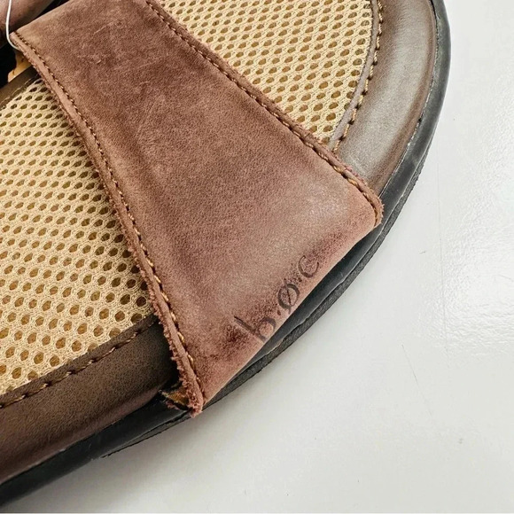 NWT Boc Concept Genuine Leather Berries Cushioned Comfort Strap Sandals - Picture 4 of 6